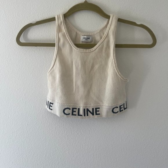 Celine Other - CELINE Sports Bra in Athletic Knit